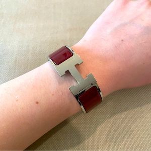 ❤️Hermes❤️ Clic Clac H Bracelet Wide